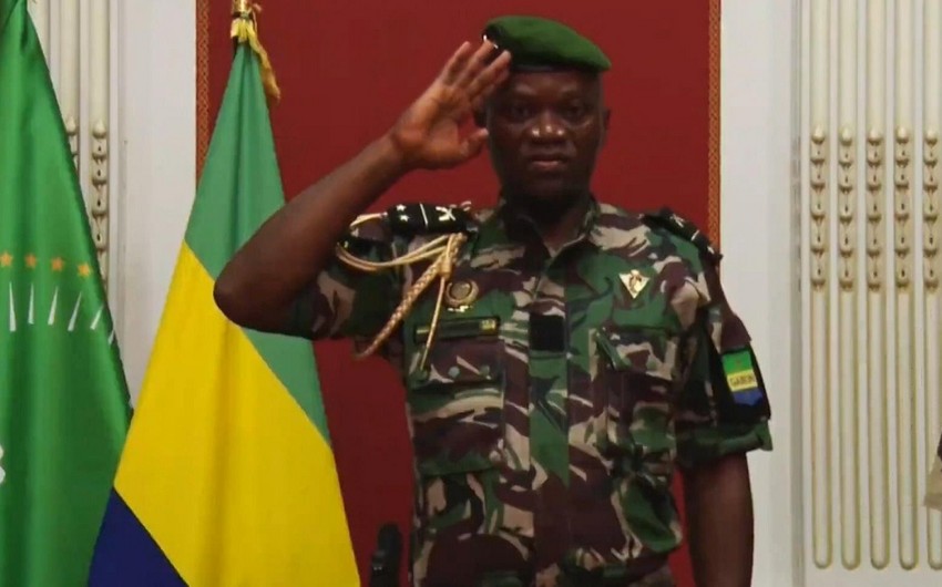 Gabon coup leader Brice Nguema sworn in as president