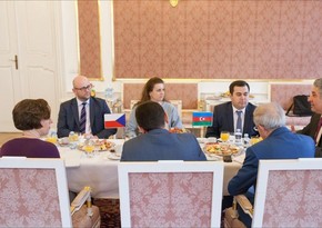 Minister of the Czech Republic congratulates Azad Rahimov for European Games