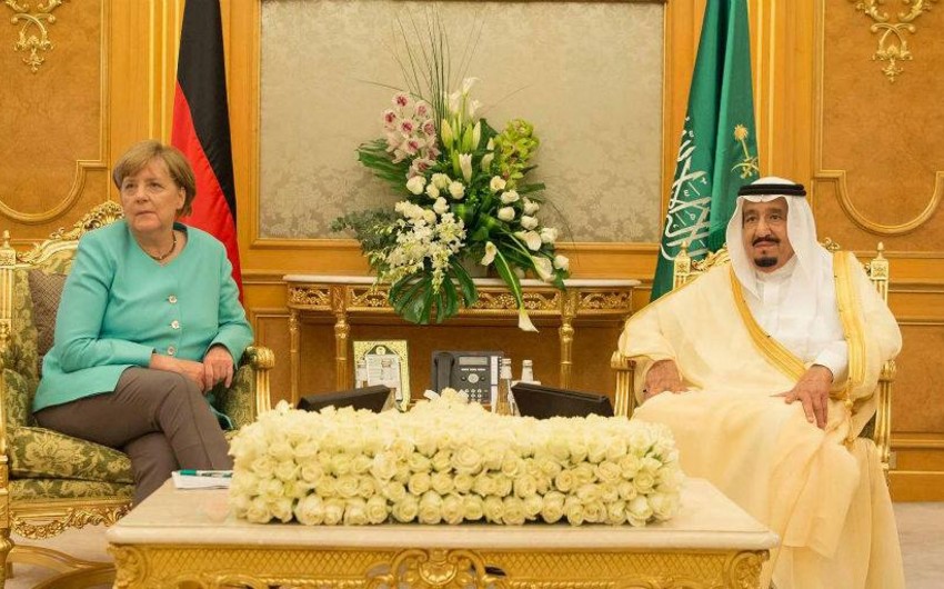 Merkel refused to wear hijab in meeting with King of Saudi Arabia