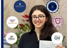 Azerbaijani wins scholarships in US’s elite universities