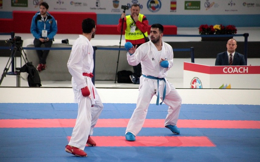 Karate üzrə Azərbaycan yığması Avropa çempionatında ilk medalını qazanıb