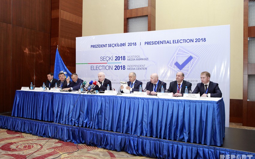 CIS observation mission: Presidential election in Azerbaijan was organized well