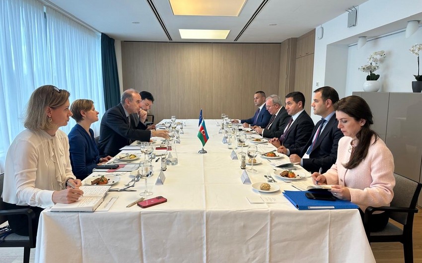 В рамках 5-го раунда диалога по безопасности Азербайджан-ЕС обсужден процесс нормализации с Арменией