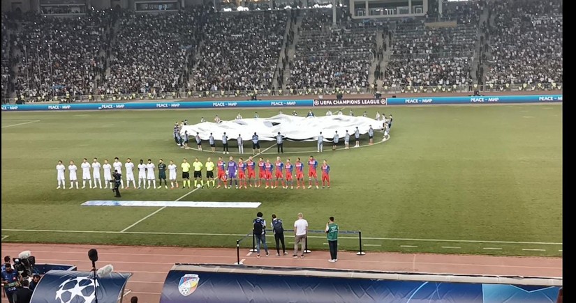 Çempionlar Liqası: Qarabağ - Viktoriya oyunu başlayıb