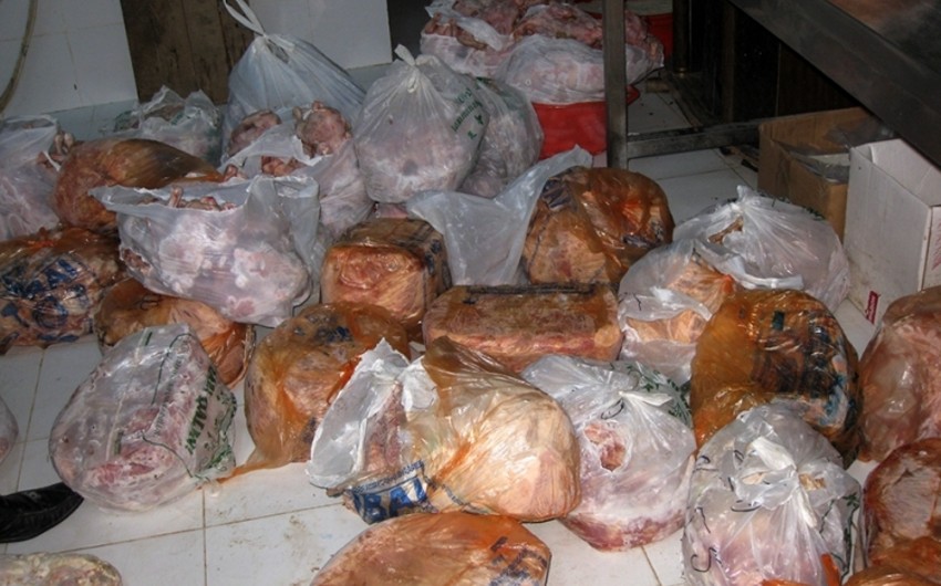 Дашкесанская полиция обнаружила свыше 1 тонны мяса неизвестного происхождения