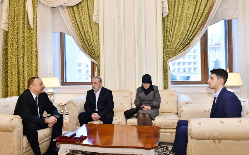 Presidential instructions granted a three-room apartment in Baku to National Hero's family