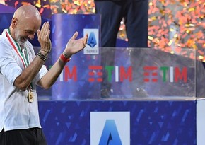 У Пиоли украли медаль во время празднования чемпионства «Милана»
