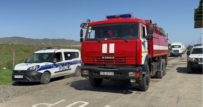 Ağdərədə yanğınsöndürmə avtomobili qəza edib, ölən və xəsarət alanlar var - YENİLƏNİB