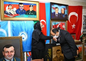 Посол Турции встретился с матерью Полада Гашимова