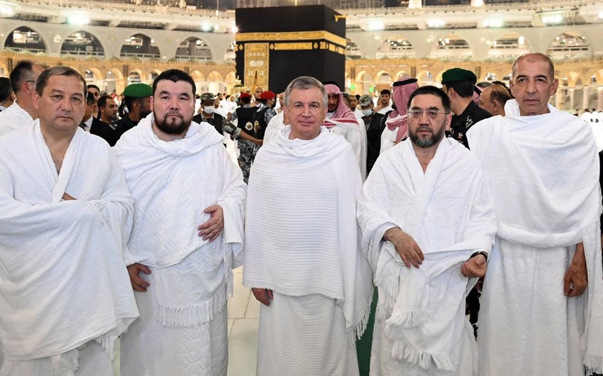 President of Uzbekistan concludes his UAE trip by visiting Mecca