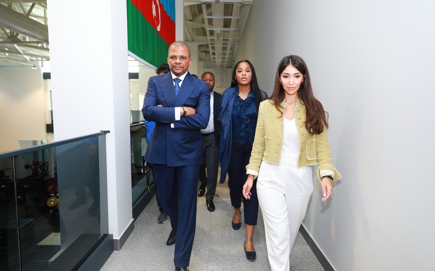 Congo’s Minister of Sports and Culture visits judo training center in Baku