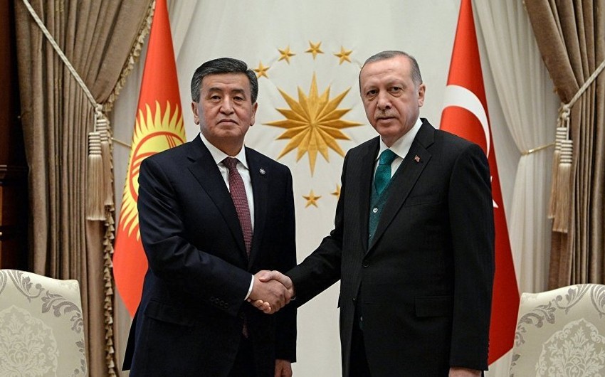 Жээнбеков поздравил Эрдогана с проведением выборов