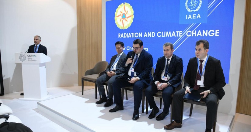 COP29 çərçivəsində “Radiasiya və iqlim dəyişikliyi: yeni çağırışlar” mövzusunda tədbir keçirilib