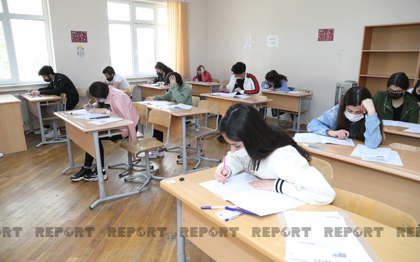 Сегодня состоится очередной экзамен по азербайджанскому языку