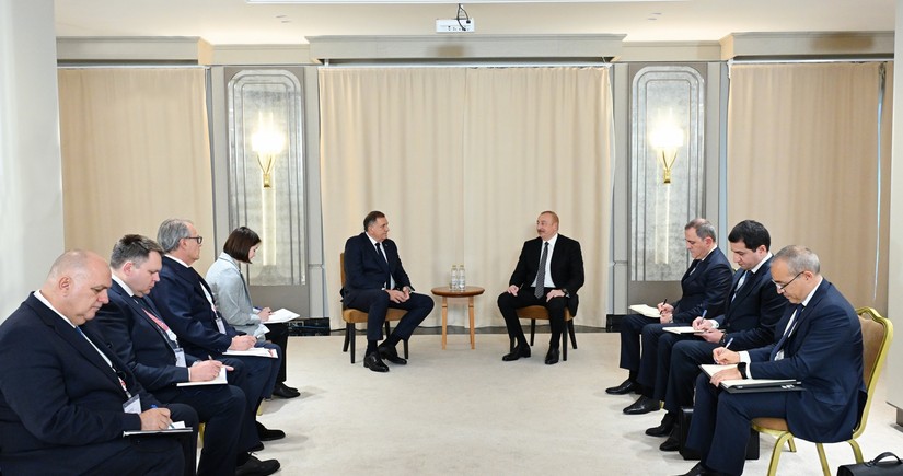 President Ilham Aliyev meets with Milorad Dodik in Kazan