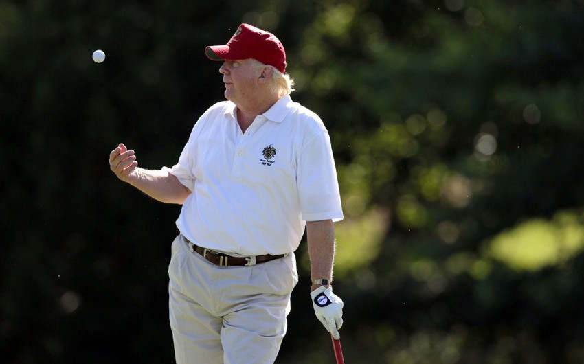 Страсть Трампа к гольфу обошлась американцам в 100 млн. долларов