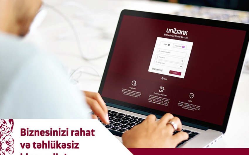 “Unibank” korporativ müştərilər üçün internet bankçılığı təkmilləşdirib