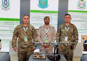 Azerbaijani servicemen attend forum in Saudi Arabia