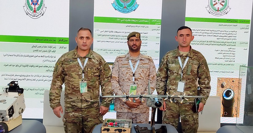 Azerbaijani servicemen attend forum in Saudi Arabia