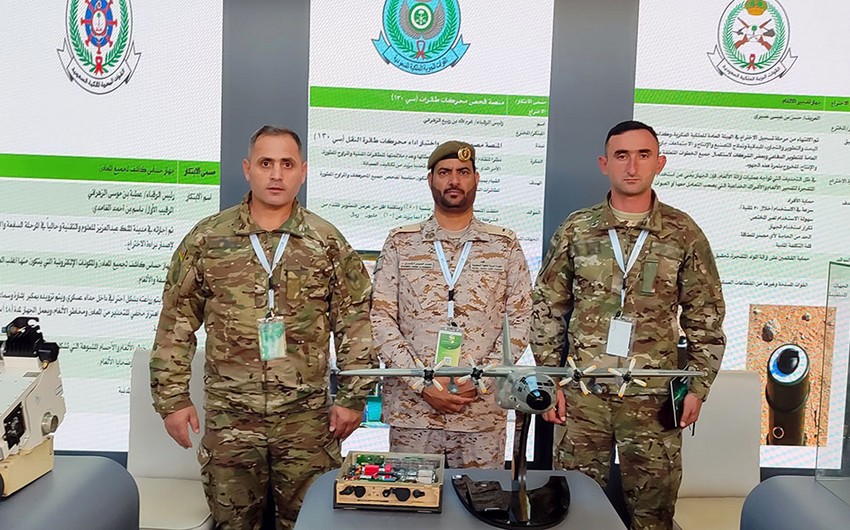 Azerbaijani servicemen attend forum in Saudi Arabia