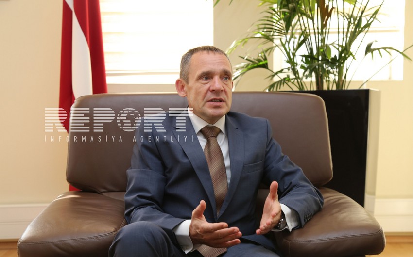 Посол: Латвия поддерживает территориальную целостность Азербайджана - ИНТЕРВЬЮ