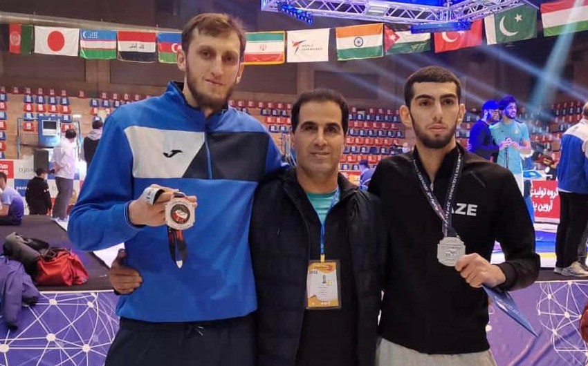 Azərbaycan taekvondoçuları İranda daha 2 medal qazanıb