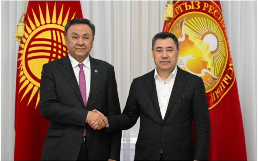 TDT Baş katibi Qırğızıstan Prezidenti ilə Şuşa Zirvəsinə hazırlığı müzakirə edib