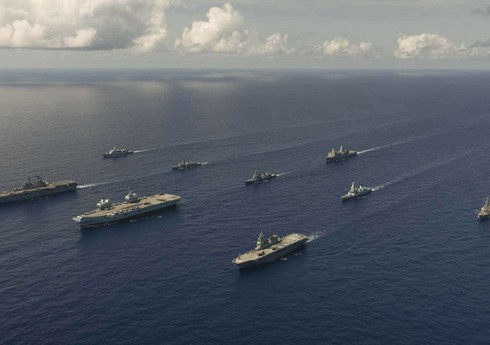 Япония направила корабли в Тихий океан для совместных учений с США