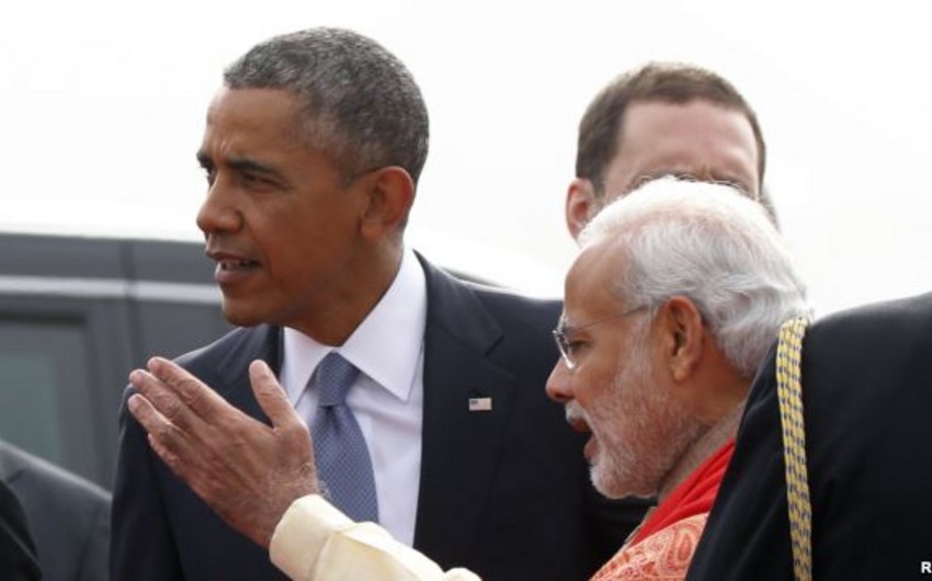 ​Obama Delhidə nüvə energetikasına dair saziş imzalayıb