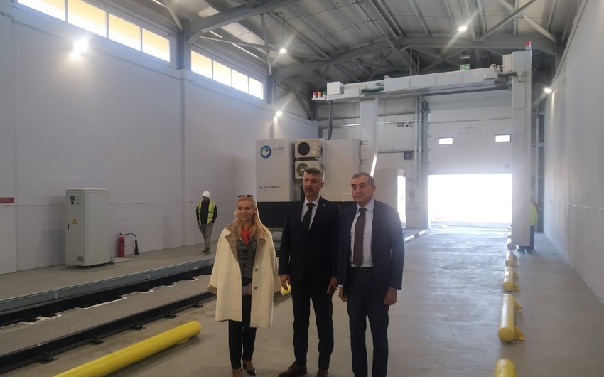 Hungarian envoy visits construction site of Alat Free Economic Zone