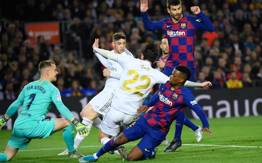 El Klasiko: Real Madrid Barselonanı səfərdə yenərək, liderliyə yüksəlib