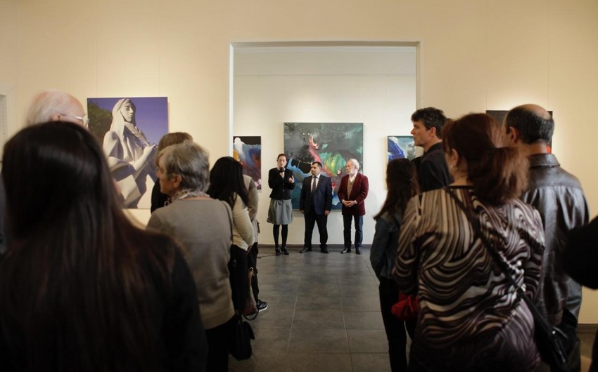 В Берлине открылась выставка произведений азербайджанских художников
