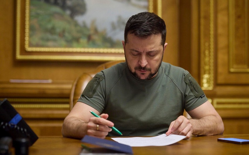 Zelenskyy signs mobilization law in Ukraine