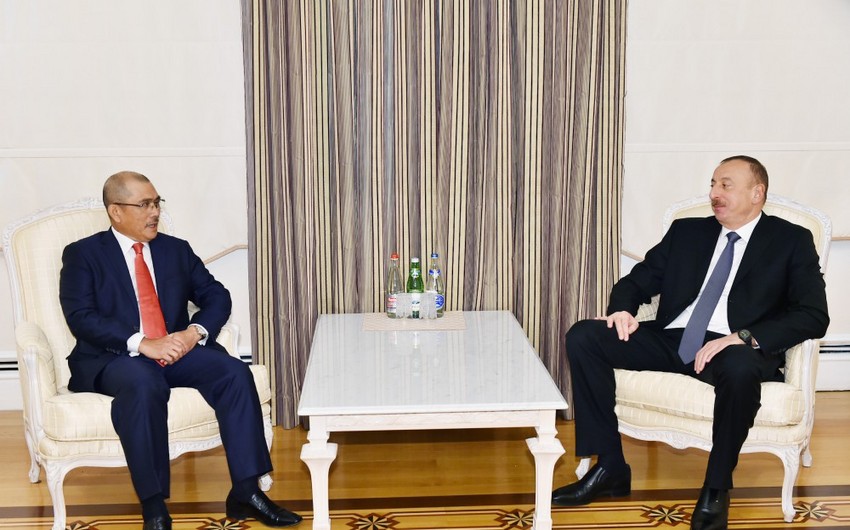 ​Президент Ильхам Алиев принял зампреда Палаты представителей парламента Малайзии