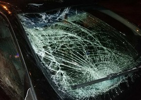 В Товузе столкнулись два автомобиля, есть пострадавший