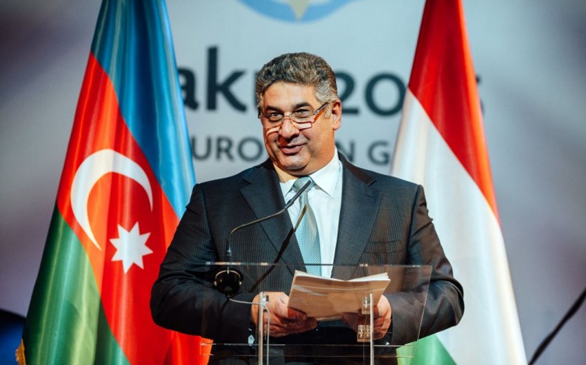 Presentation of Baku-2015 first European Games held in Hungary