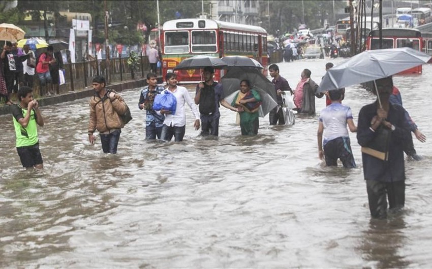 Около 50 тыс. человек пострадали от сильных ливней и наводнений в Индии