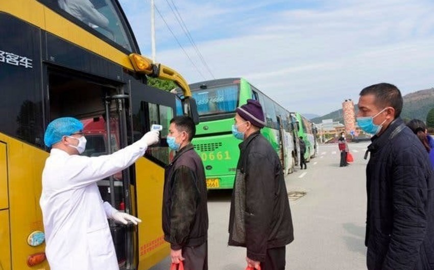Fransada koronavirusla əlaqədar avtobus saxlanıldı