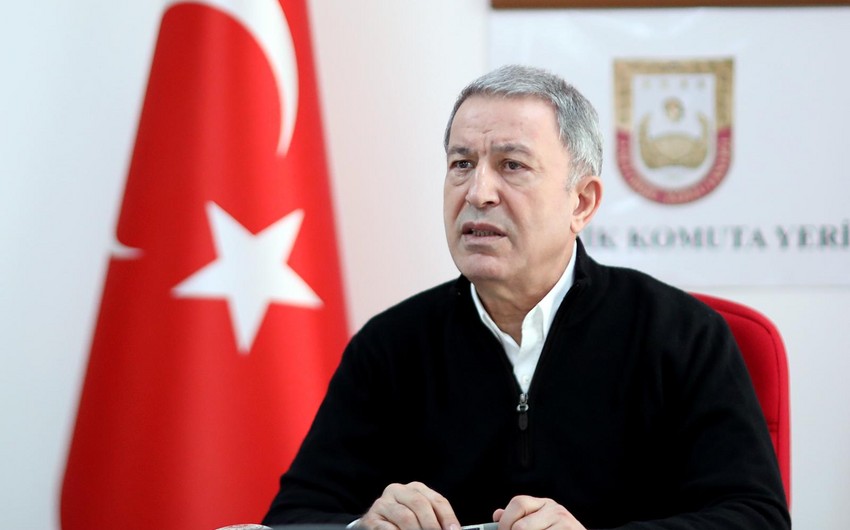 Hulusi Akar: “Türkiyə, Azərbaycan və Pakistan Qarabağ məsələsində bir ürək oldu”