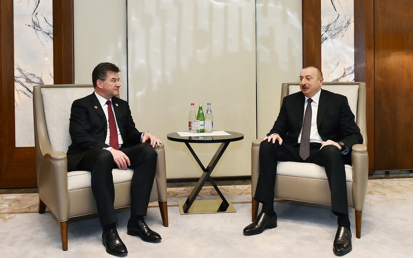 Президент Ильхам Алиев встретился с председателем Генассамблеи ООН