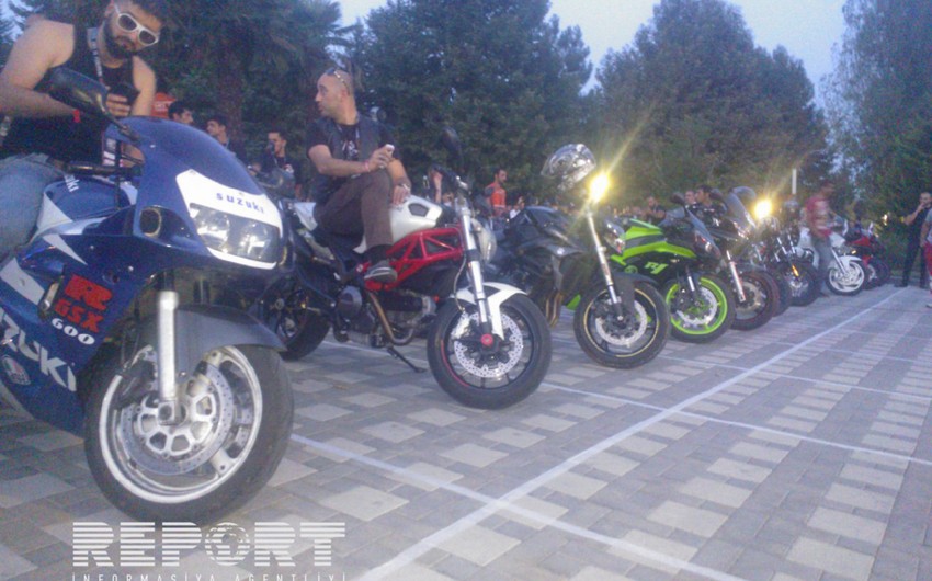 Şəkidə Beynəlxalq Moto Festivalı keçirilir - FOTO