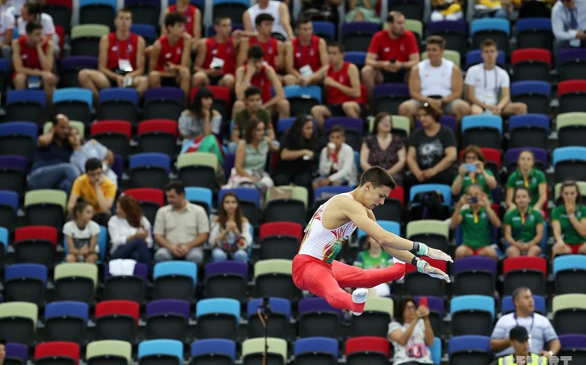 Milli Gimnastika Arenasında festival ab-havası - FOTOREPORTAJ