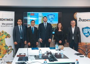 Подписан Меморандум о сотрудничестве между ОАО Создание ландшафта и озеленение Азербайджана и AZCHEMCO