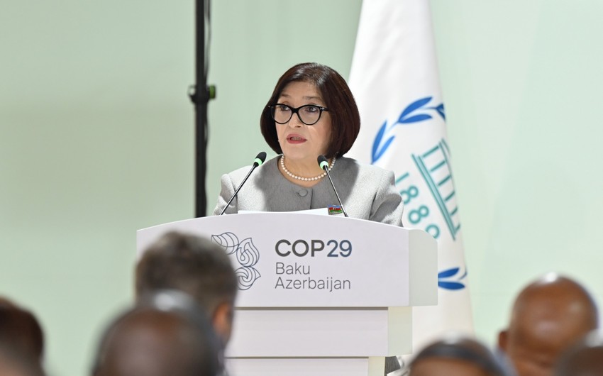 Sahibə Qafarova: COP29 iqlim dəyişikliyi probleminin həllində fədakarlığımızın əlamətidir