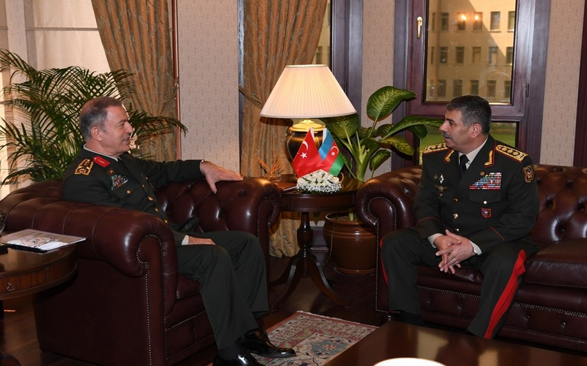 Zakir Hasanov met with Chief of General Staff of Turkish Armed Forces