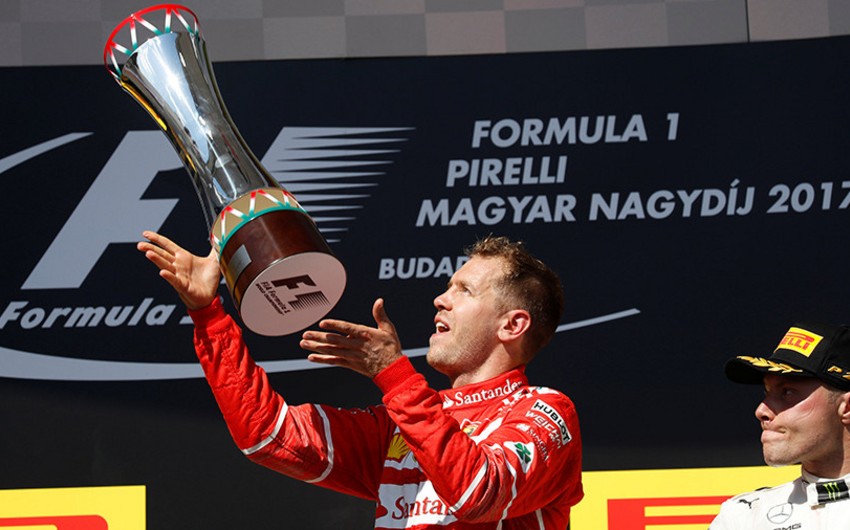 Sebastian Vettel wins Formula 1 Grand Prix