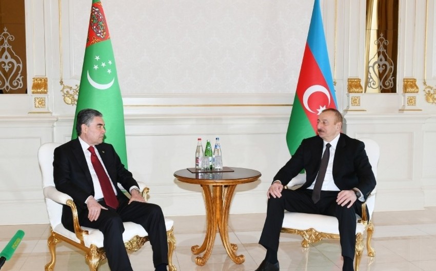 Президент Азербайджана туркменскому коллеге: Мы всегда поддерживали друг друга