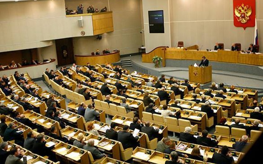 Vahid Rusiya Dövlət Dumasında 343 deputat mandatı əldə edib
