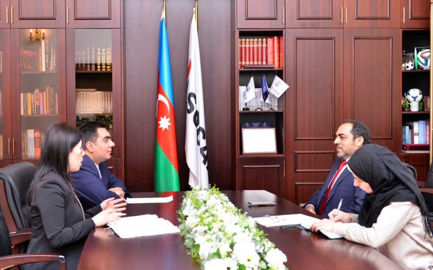 UAE Ambassador to Azerbaijan visits Baku Higher Oil School - PHOTO
