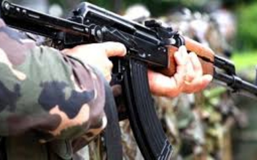 Армянские вооруженные подразделения 8 раз нарушили режим прекращения огня, используя крупнокалиберные пулеметы